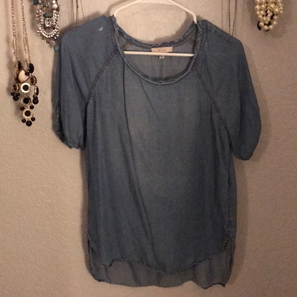 Chambray top from versona - Picture 1 of 4
